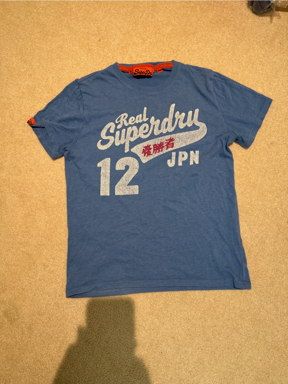 Superdry Men's Navy Blue Graphic Short Sleeve Tee